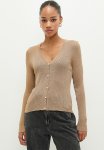 V-neck Cardi - Taupe