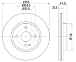Stone Brake Disc Front BR12214