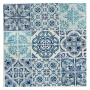Blue Mosaic Serviettes - 2 Ply - 40 Piece