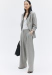 Wide Trousers - Grey