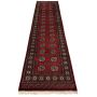 Rugs & Decor/beautiful Hand Knotted Karachi Bokhara Runner Rug- 301 X 80 Cm